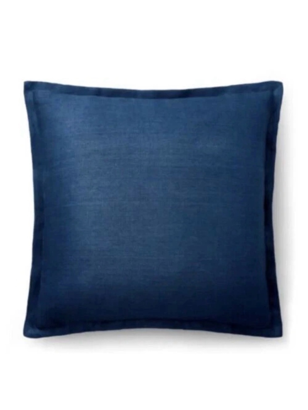 🌺Lauren Ralph Lauren Euro Blue Denim Pillow sham crafted from 100% cotton